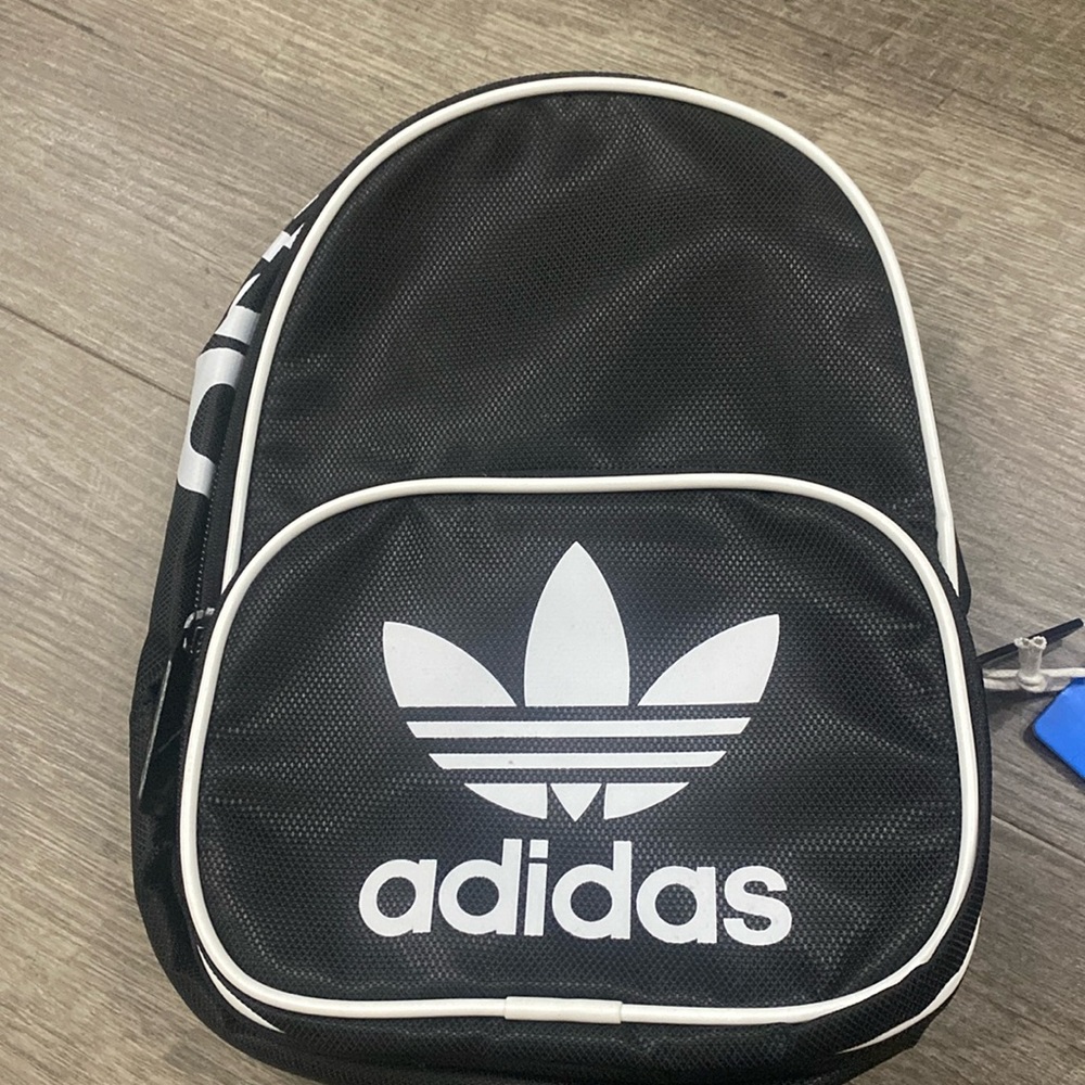 Super cute mini adidas backpack.
